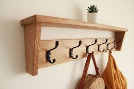 Wooden Coat Rack or Wall Hooks