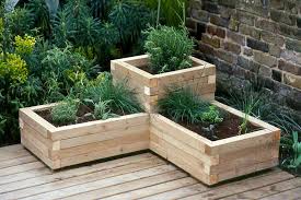 Wooden Planter Boxes